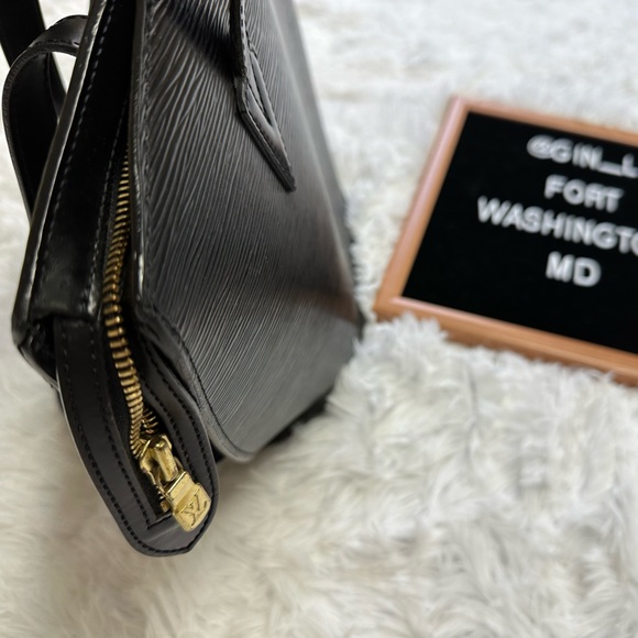 100% Authentic LOUIS VUITTON Epi St-Jacques GM | Black - Picture 6 of 16